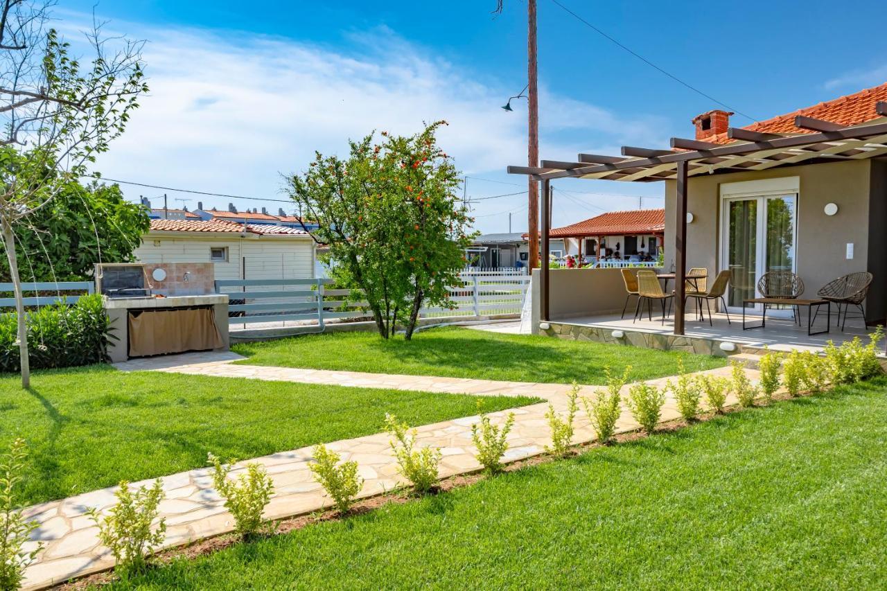 Azzurro Seafront Houses Nea Kallikrateia Exterior foto
